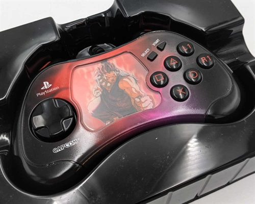 Street Fighter 15th Anniversary Akuma Controller - PS2 Tilbehør (B Grade) (Genbrug) 